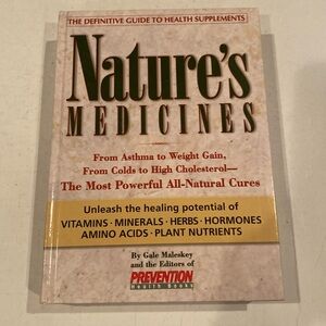 “Nature’s Medicines,” Hardcover